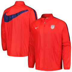 USMNT 2023 Academy AWF Raglan Full-Zip Jacket Red