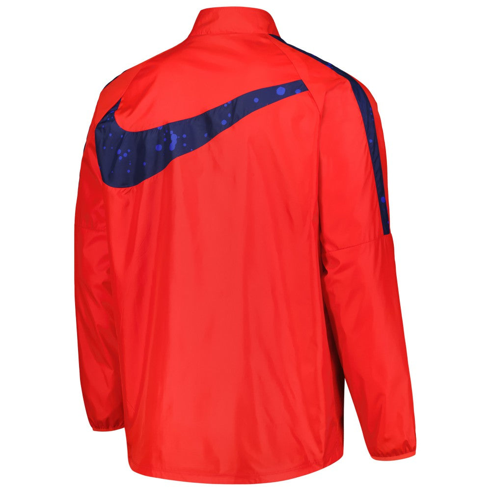 USMNT 2023 Academy AWF Raglan Full-Zip Jacket Red