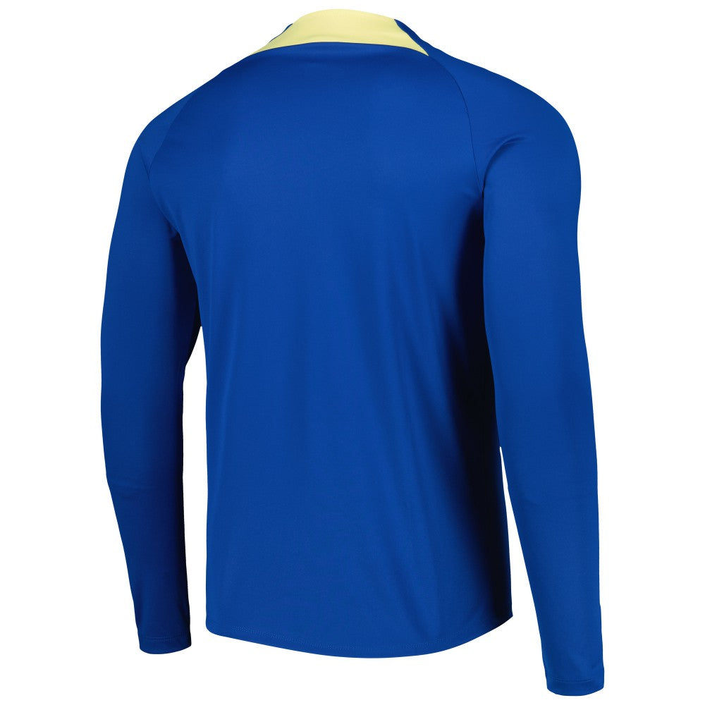 Club America Academy Pro Drill Raglan Quarter-Zip Top Blue sale