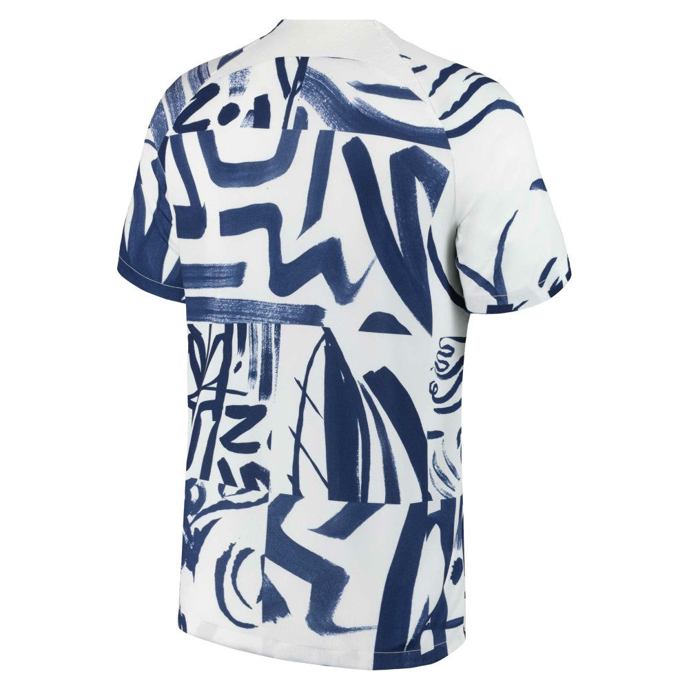 France Women's National Team 2023 Academy Pro Pre-Match Top White