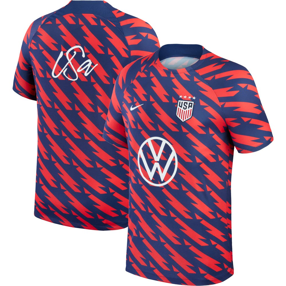 USWNT 2023/24 Academy Pro Pre-Match Top Navy