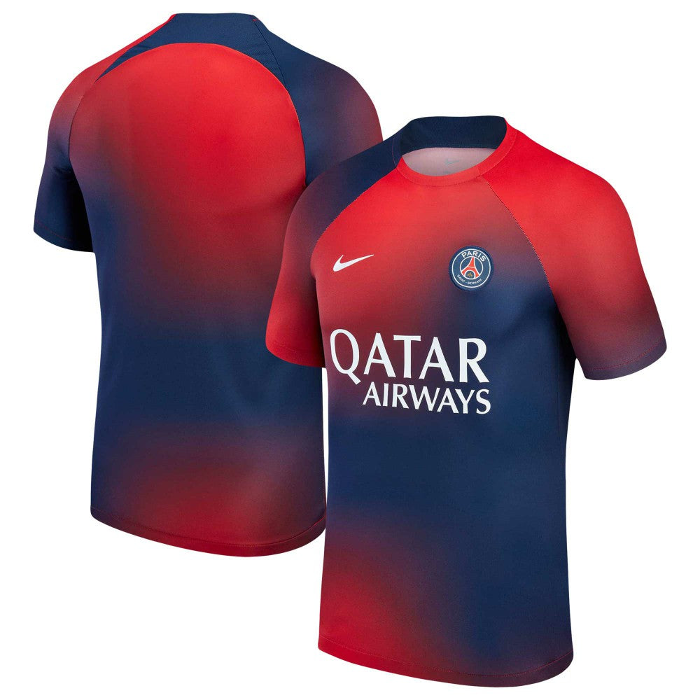 Paris Saint-Germain 2023/24 Academy Pro Pre-Match Top Navy