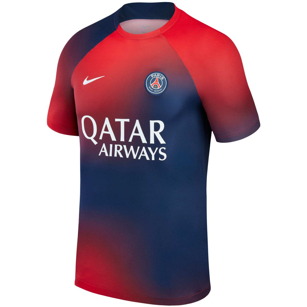Paris Saint-Germain 2023/24 Academy Pro Pre-Match Top Navy