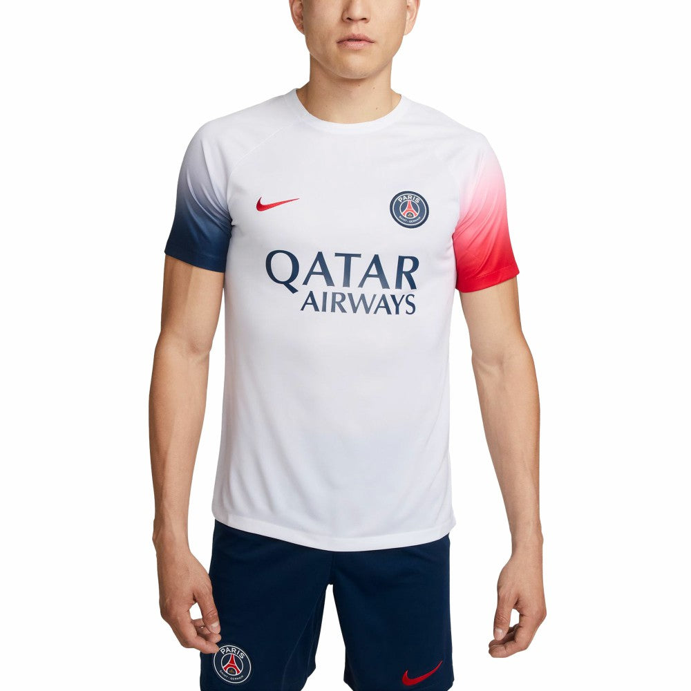 Paris Saint-Germain 2023/24 Academy Pro Pre-Match Top White shop
