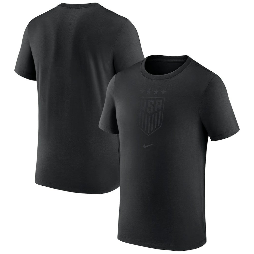 USWNT Crest T-Shirt Black