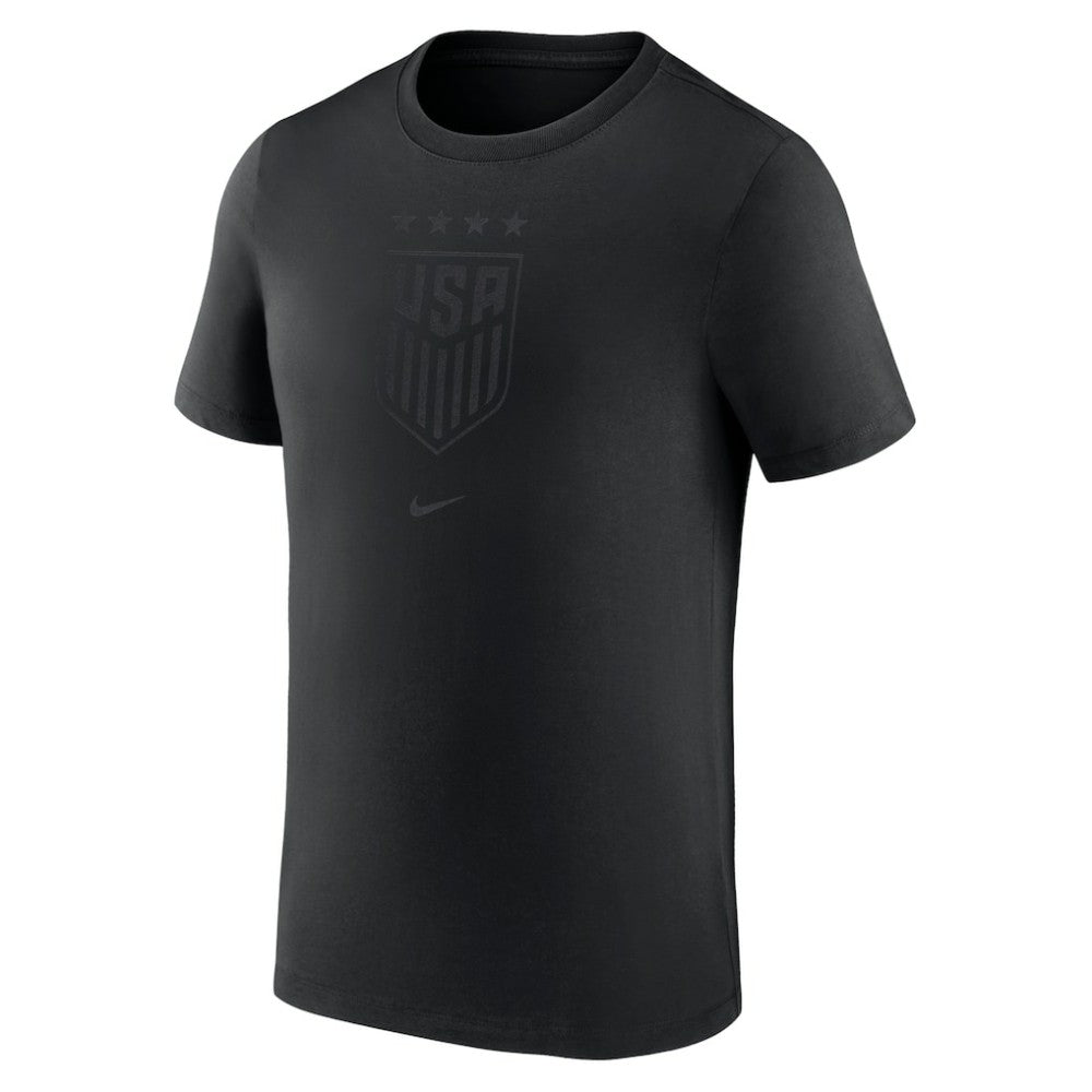 USWNT Crest T-Shirt Black