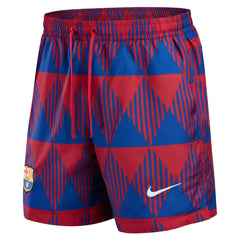 Barcelona Hi Flow Shorts Red