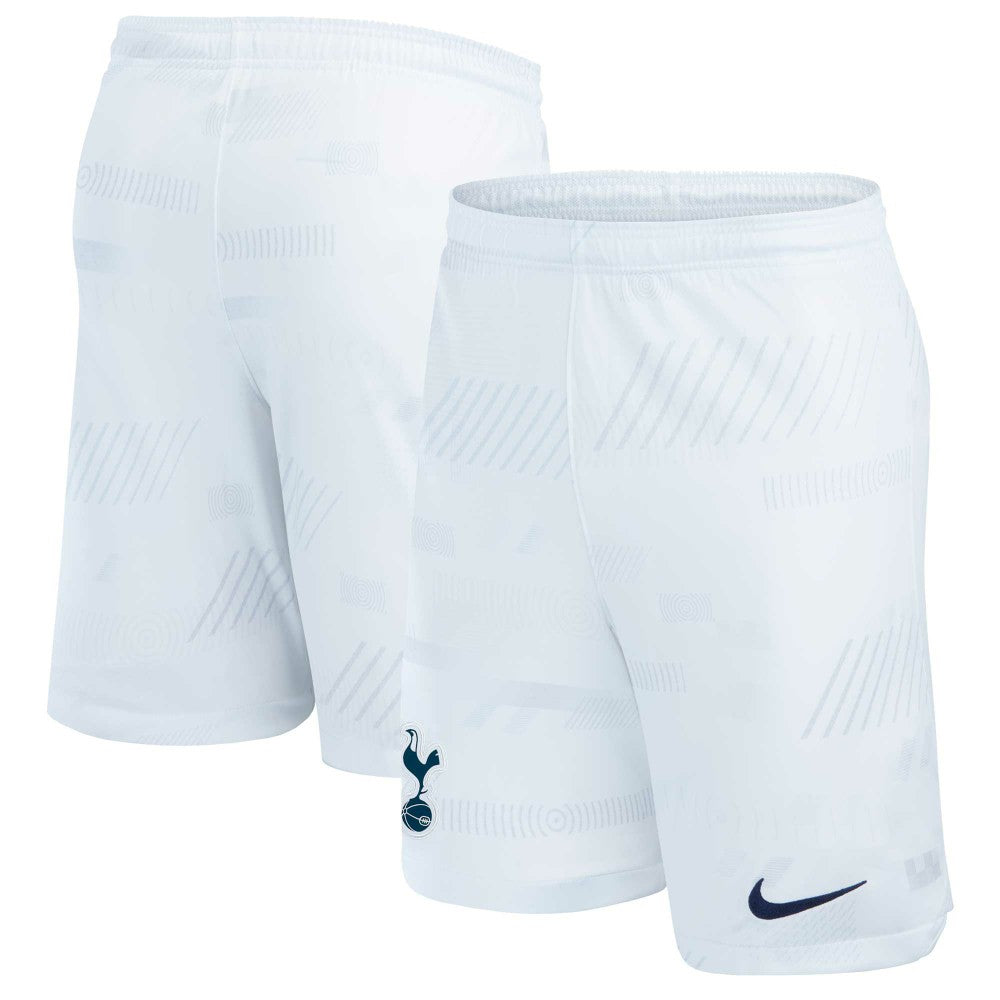 Tottenham Hotspur 2023/24 Home Stadium Replica Slim Fit Shorts White