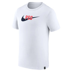 Paris Saint-Germain Swoosh T-Shirt White