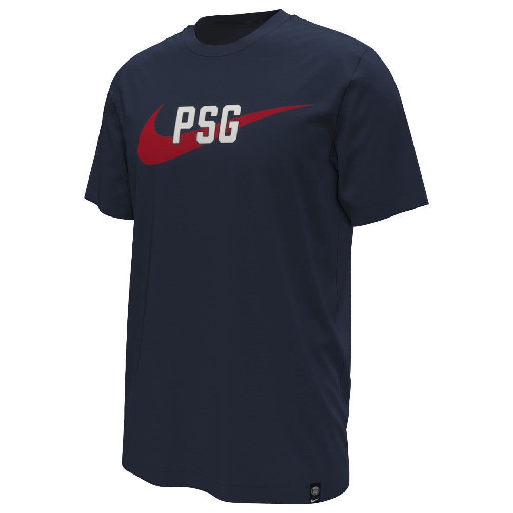 Paris Saint-Germain Swoosh T-Shirt Navy