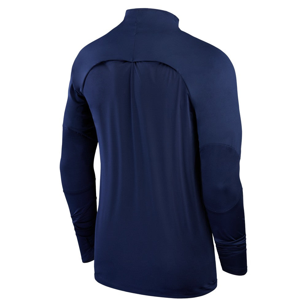 Paris Saint-Germain 2023/24 Strike Drill Raglan Quarter-Zip Top Navy