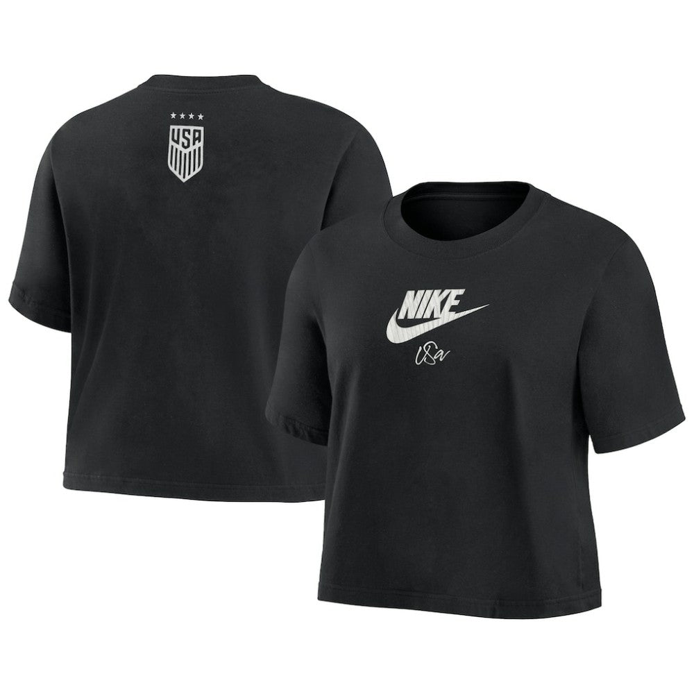 USWNT Youth Futura T-Shirt Black