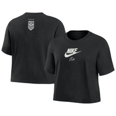 USWNT Youth Futura T-Shirt Black