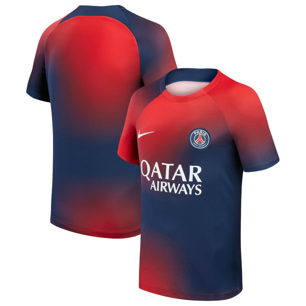 Paris Saint-Germain Youth 2023/24 Pre-Match Performance Top Navy shop