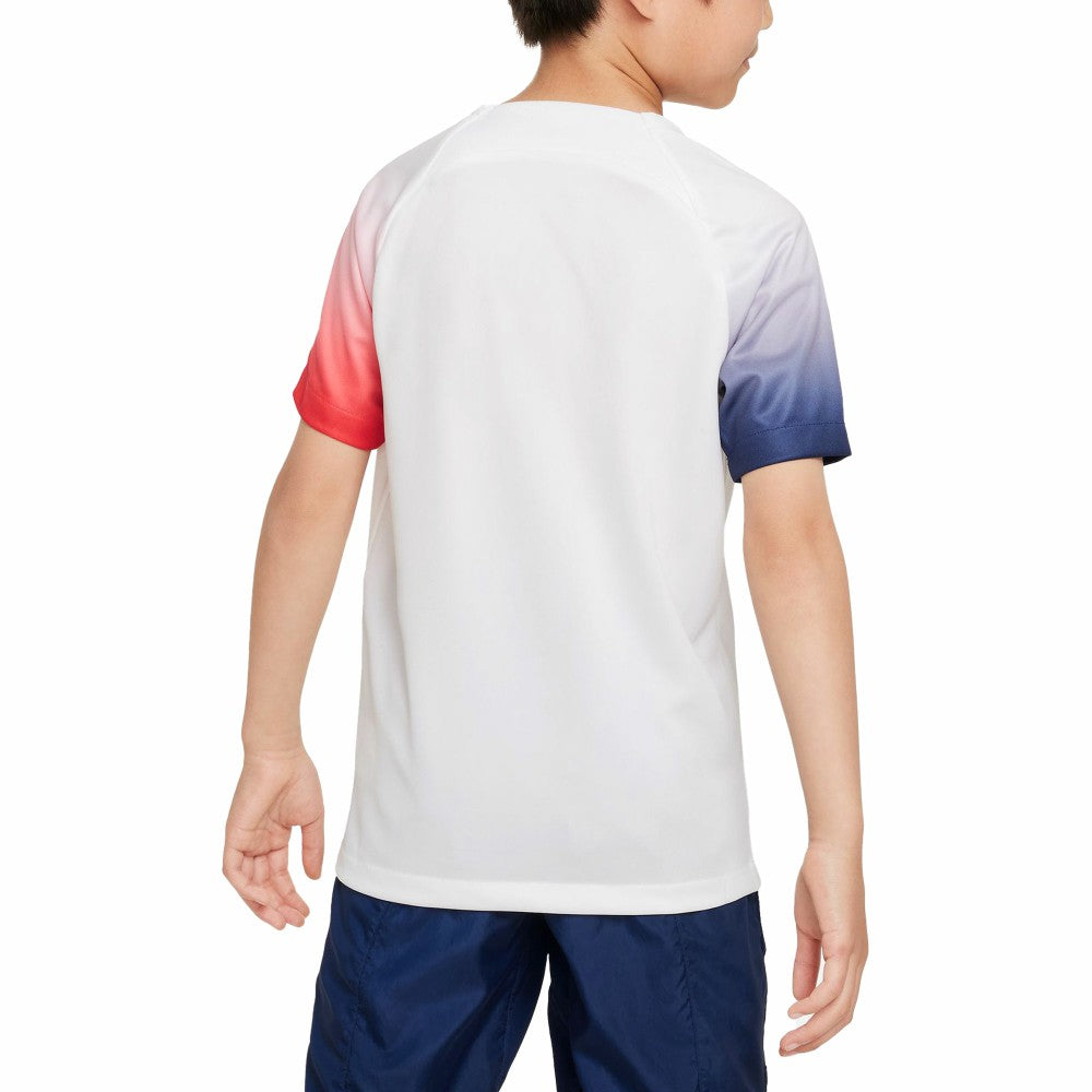 Paris Saint-Germain Youth 2023/24 Academy Pro Performance Pre-Match Top White