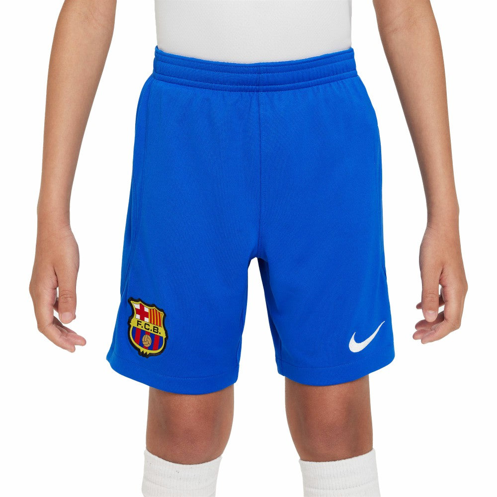 Barcelona Youth 2023/24 Away Stadium Performance Shorts Royal shop