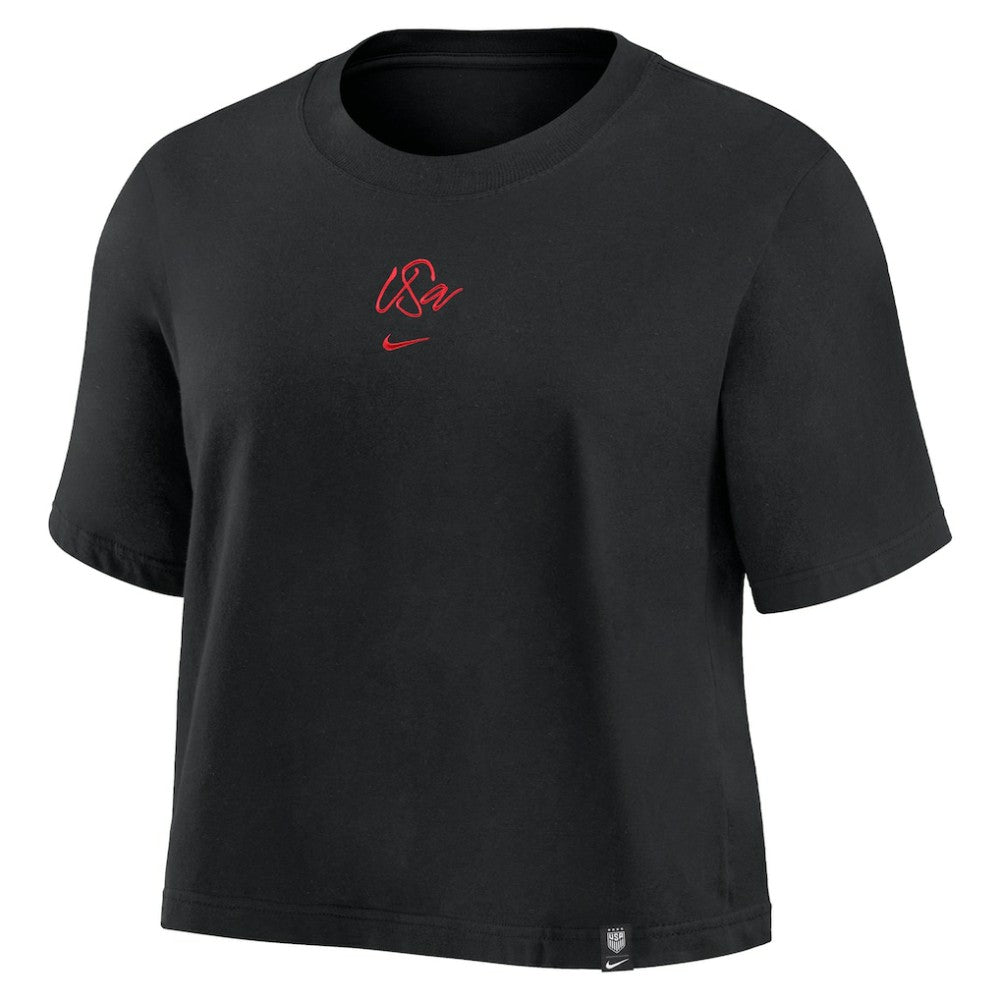 USWNT Women's Fearless T-Shirt Black
