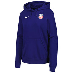 USMNT Women's Essential Raglan Pullover Hoodie Navy