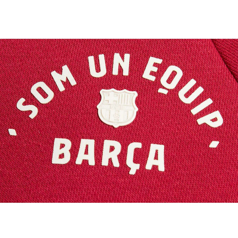 Barcelona Women's Essential Pullover Hoodie Red