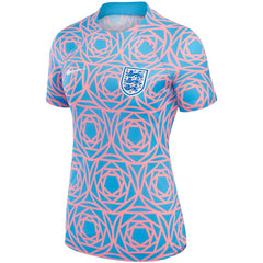 England Women's National Team Women's 2023 Pre-Match Top Pink shop