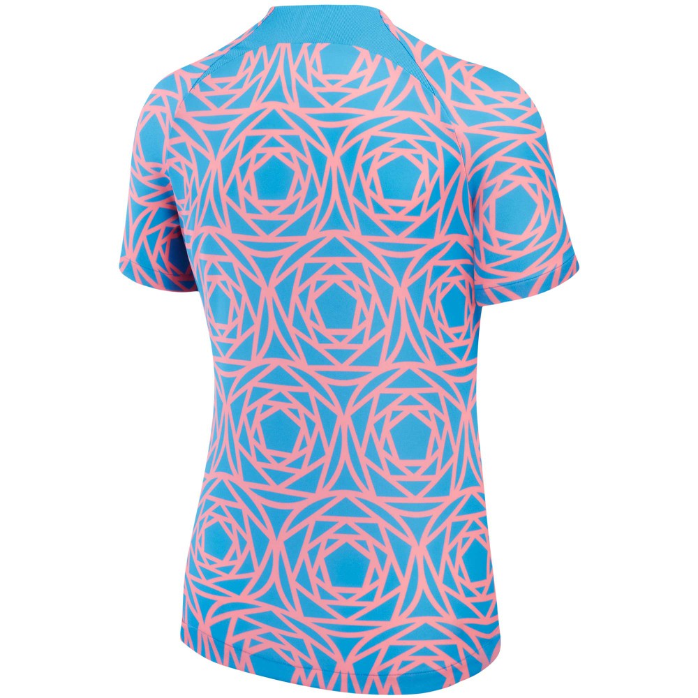 England Women's National Team Women's 2023 Pre-Match Top Pink shop