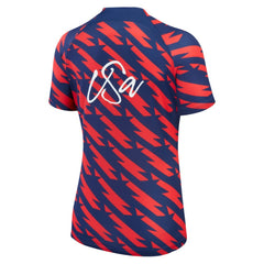 USMNT Women's 2023 Strike Drill Pre-Match Top Red