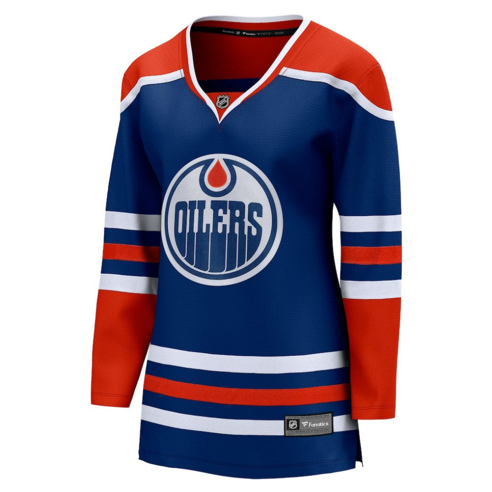 NHL Edmonton Oilers Fanatics Women's Home Breakaway Blank Jersey - Royal