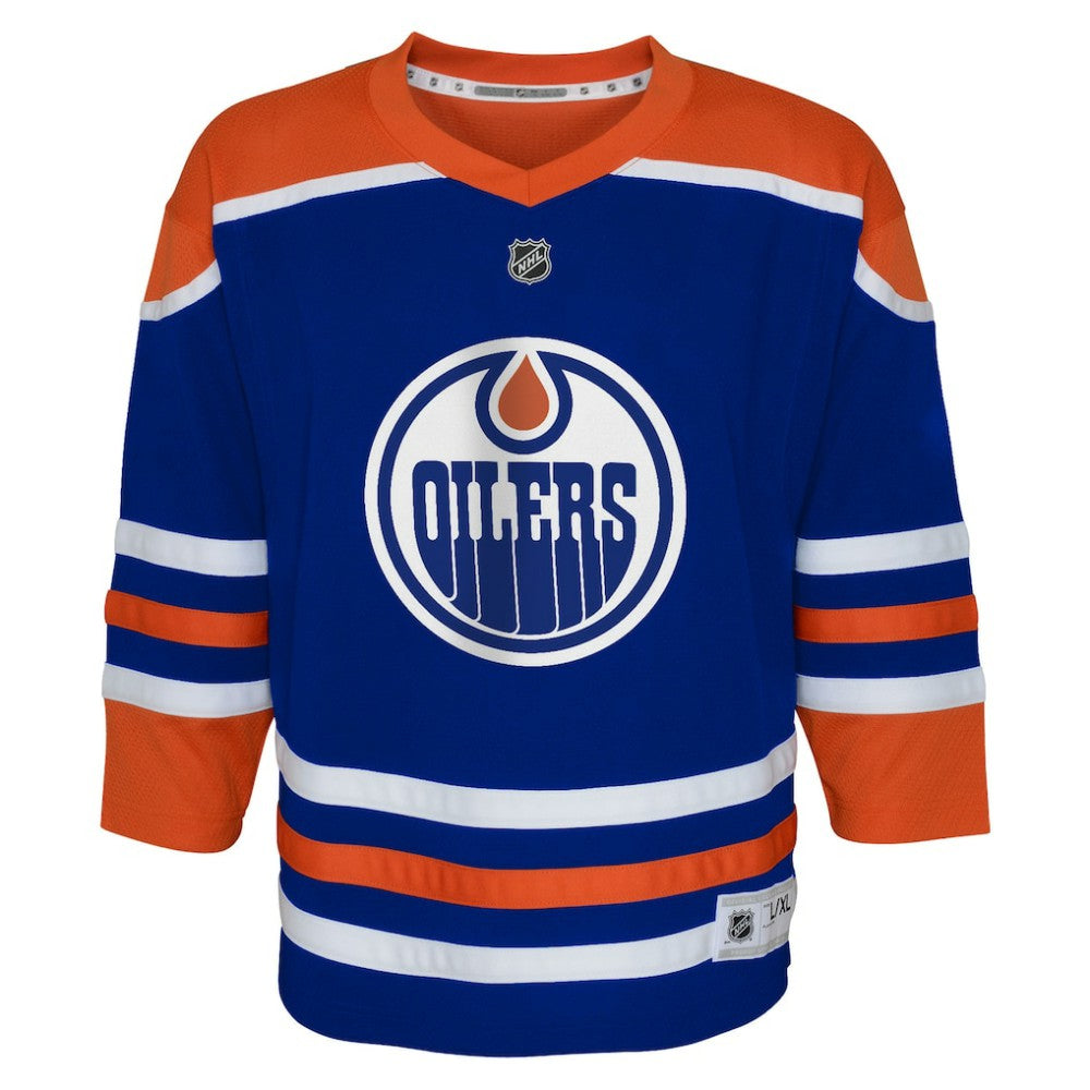 NHL,Custom Edmonton Oilers Youth Home Replica Custom Jersey - Royal