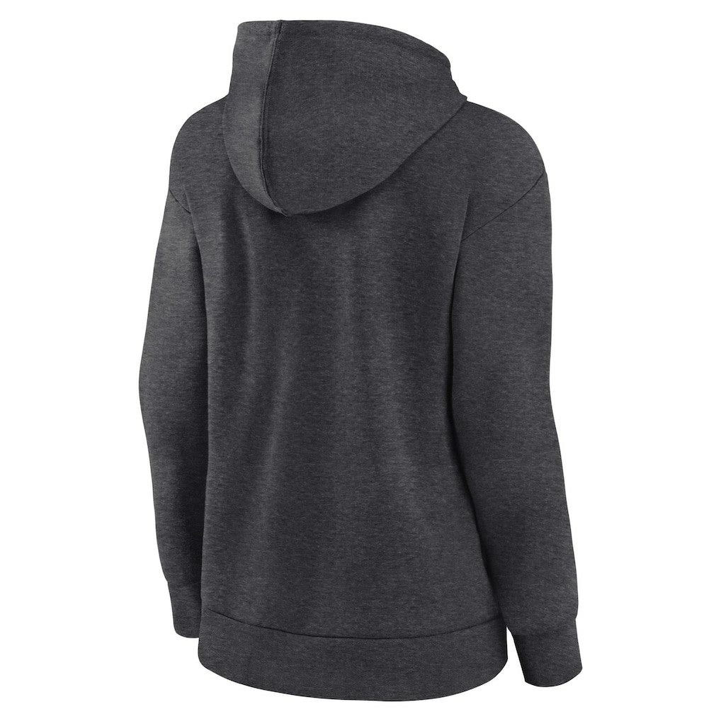 Jacksonville Jaguars Women's Primary Logo Pullover Hoodie Charcoal