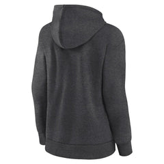 Washington Commanders Women's Primary Logo Pullover Hoodie Charcoal