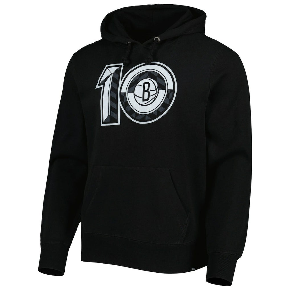 Brooklyn Nets '47 10th Anniversary Headline Pullover Hoodie Black