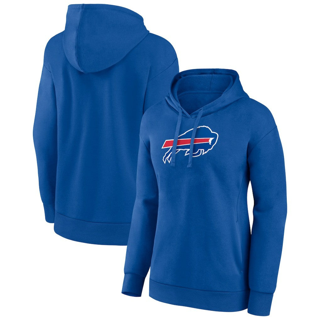 Buffalo Bills Women's Primary Logo Pullover Hoodie Royal