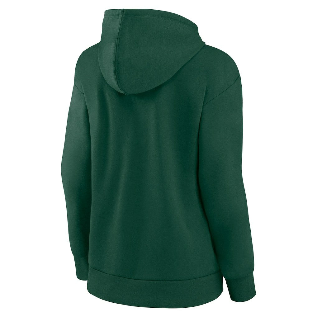 Green Bay Packers Women's Primary Logo Pullover Hoodie Green