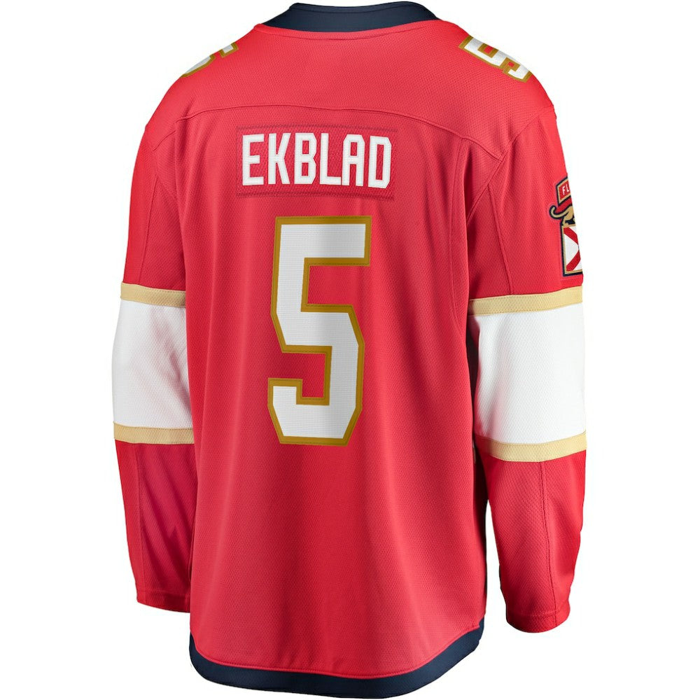 NHL Aaron Ekblad Florida Panthers Fanatics Home Team Breakaway Player Jersey - Red