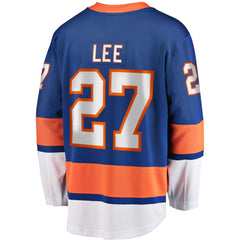 NHL Anders Lee New York Islanders Fanatics Home Captain Patch Breakaway Player Jersey - Royal