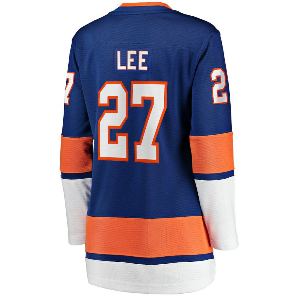 NHL Anders Lee New York Islanders Fanatics Women's Home Captain Patch Breakaway Player Jersey - Royal