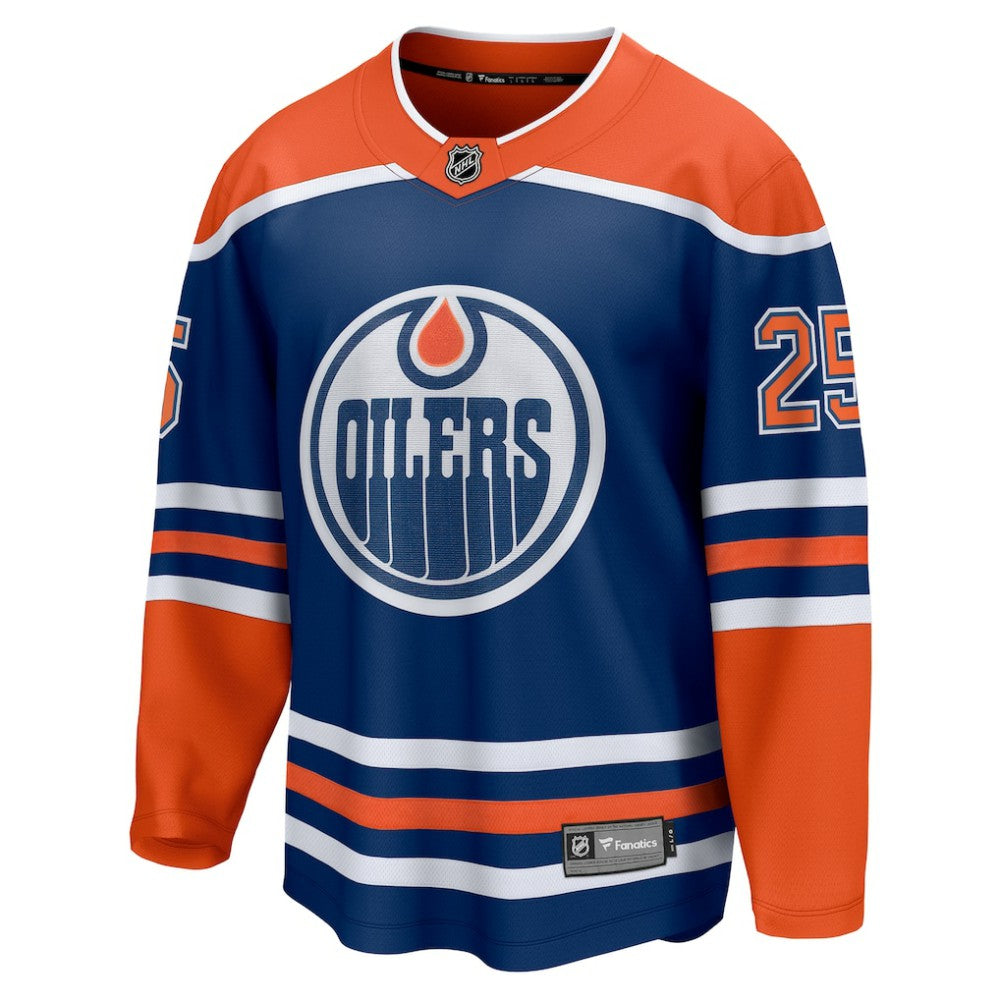 NHL Darnell Nurse Edmonton Oilers Fanatics Home Breakaway Player Jersey - Royal