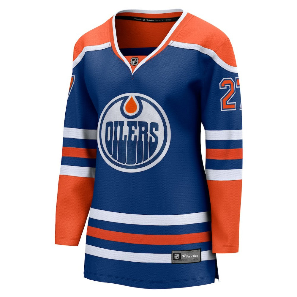 NHL Brett Kulak Edmonton Oilers Fanatics Women's Home Breakaway Player Jersey - Royal