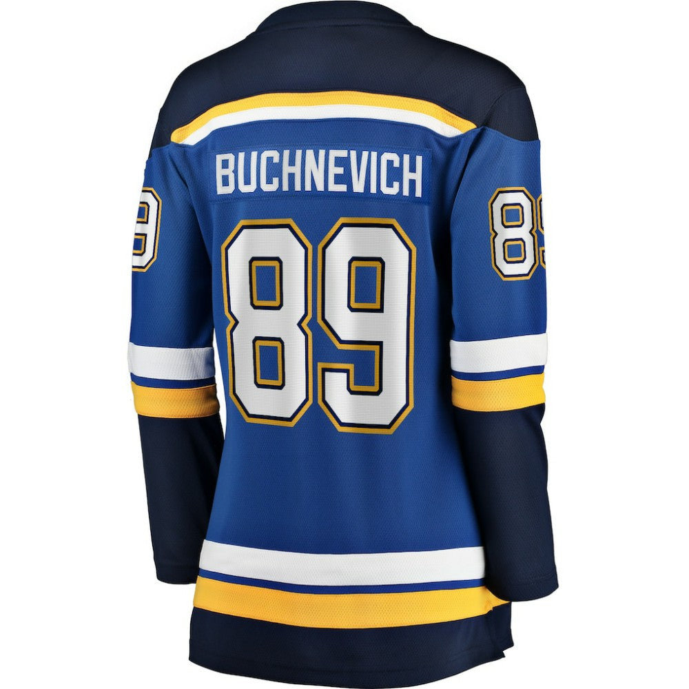 NHL Pavel Buchnevich St. Louis Blues Fanatics Women's Home Breakaway Player Jersey - Blue