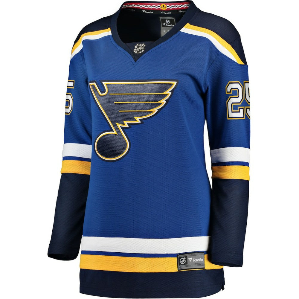 NHL Jordan Kyrou St. Louis Blues Fanatics Women's Home Breakaway Player Jersey - Blue