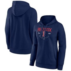 Boston Red Sox Women's Team Live For It Pullover Hoodie - Navy Hoodies