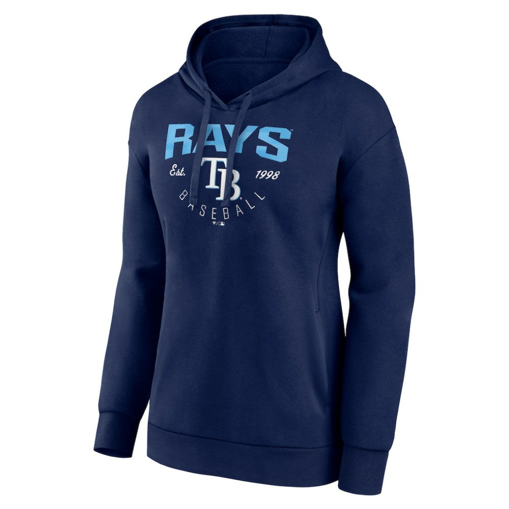 Tampa Bay Rays Women's Team Live For It Pullover Hoodie - Navy Hoodies