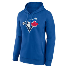 Toronto Blue Jays Women's Core Logo Pullover Hoodie - Royal Hoodies
