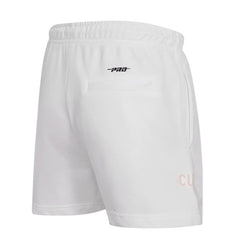 Chicago Cubs Pro Standard Women's Washed Neon Shorts - White Shorts