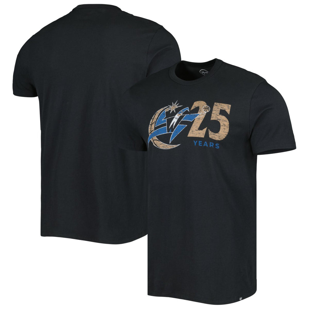 Washington Wizards '47 25th Anniversary T-Shirt Black