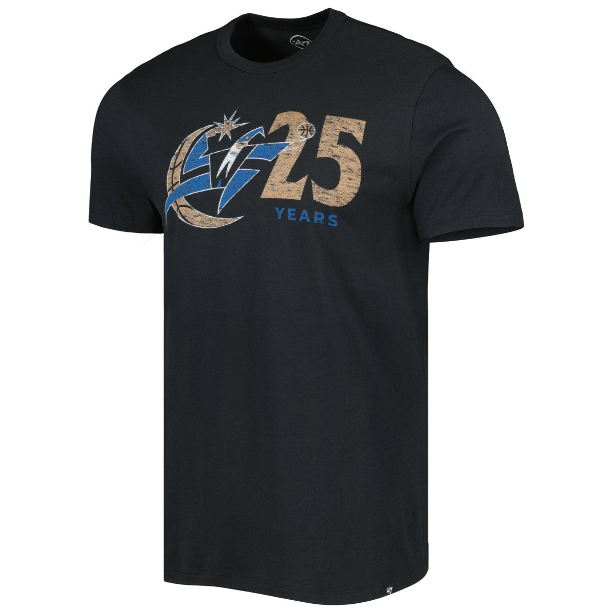 Washington Wizards '47 25th Anniversary T-Shirt Black