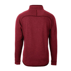 Atlanta Falcons Cutter & Buck Mainsail Sweater-Knit Half-Zip Pullover Jacket Red
