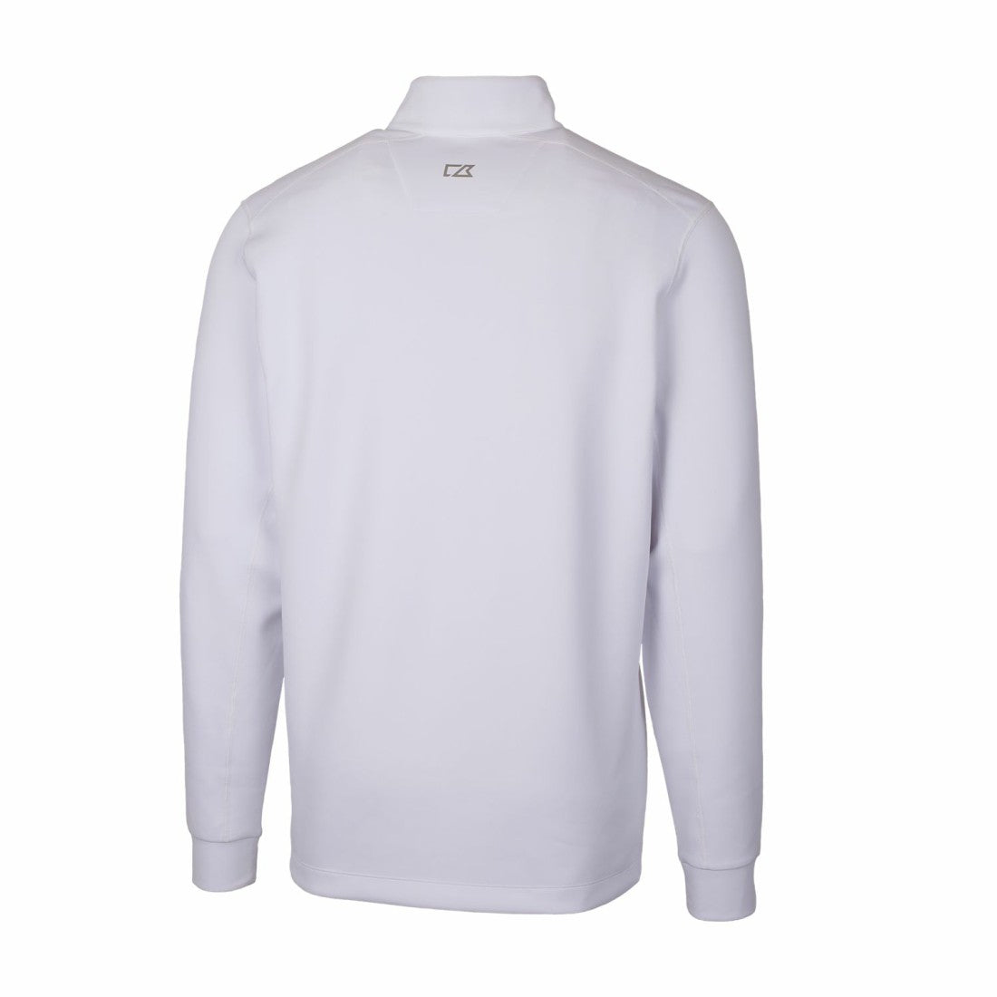 Detroit Lions Cutter & Buck Throwback Logo Traverse Stretch Quarter-Zip Pullover Top White