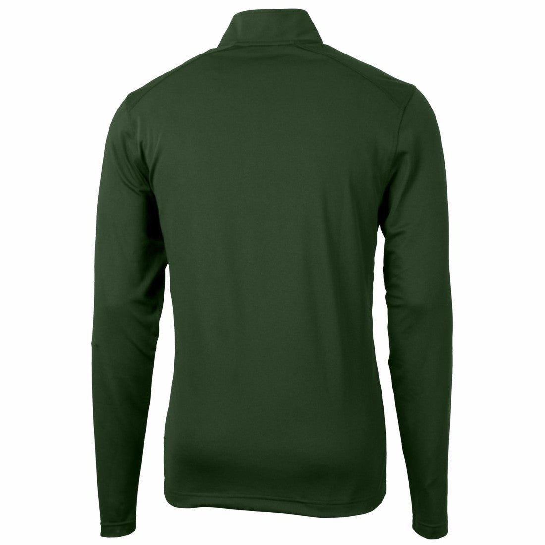 Green Bay Packers Cutter & Buck Throwback Logo Virtue Eco Pique Recycled Quarter-Zip Pullover Top Green