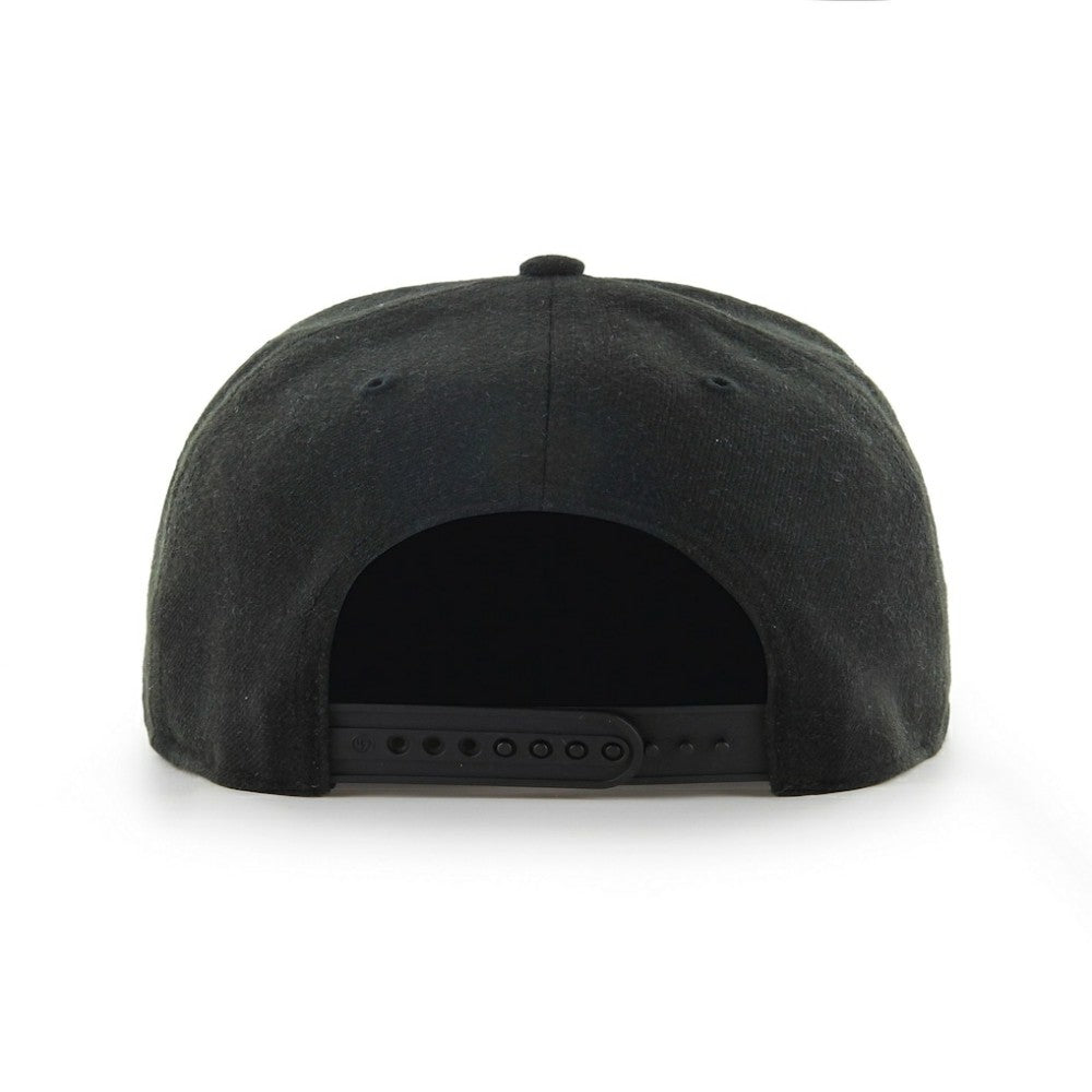 Boston Red Sox '47 Primary Team Logo Snapback Adjustable Hat – Black Hats